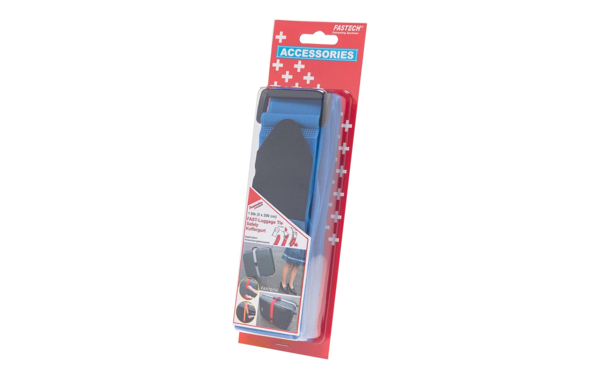Fastech Gepäckband – Royalblau, 5 cm