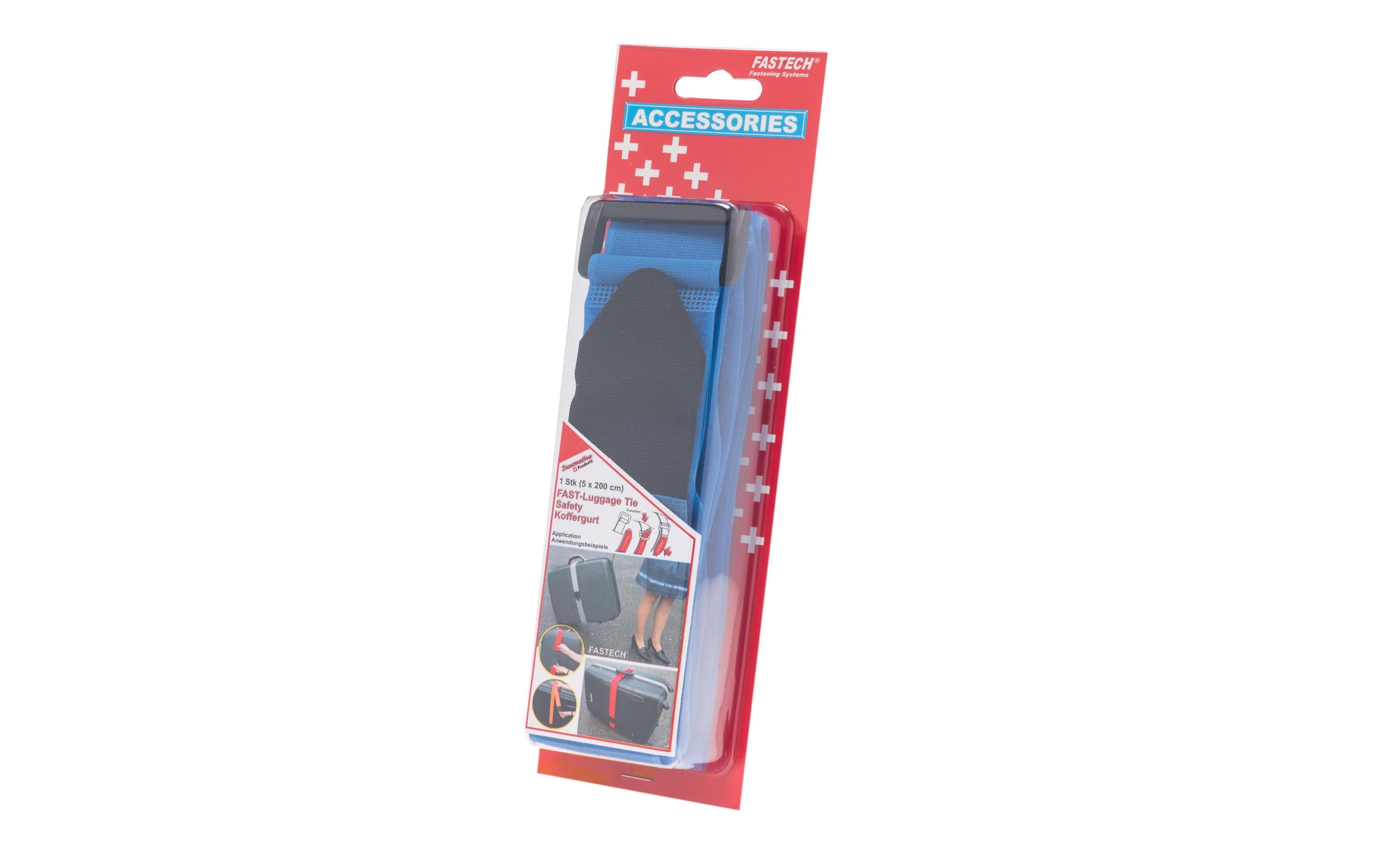 Fastech Gepäckband – Royalblau, 5 cm