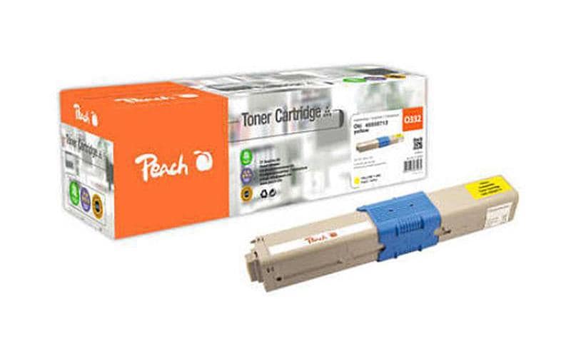 Peach 46508713 Gelb Toner – Kompatibel – 1'500 Seiten – für OKI C 332 DN/C 332 DNw/MC 363 DN