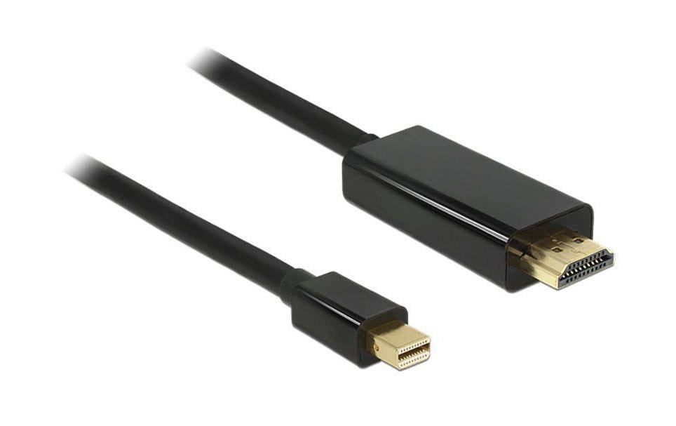 DeLOCK Mini-DisplayPort auf HDMI Kabel HDMI 1.3 1080p 60 Hz – 2 m