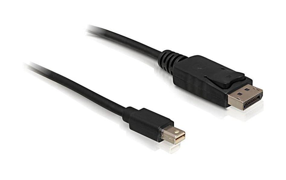 DeLOCK Mini DisplayPort auf DisplayPort Kabel DP 1.2 4K 60 Hz – 3 m