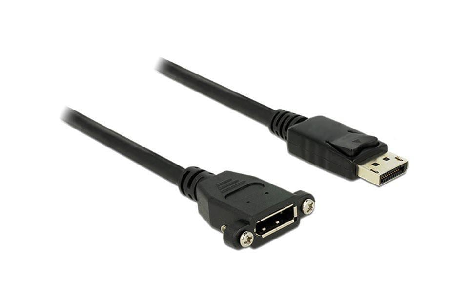 DeLOCK DisplayPort Verlängerung DP 1.2 4K 60 Hz – 1 m