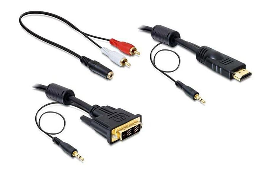 DeLOCK DVI-D auf HDMI Kabel HDMI 1.3 1920×1200 – 2 m