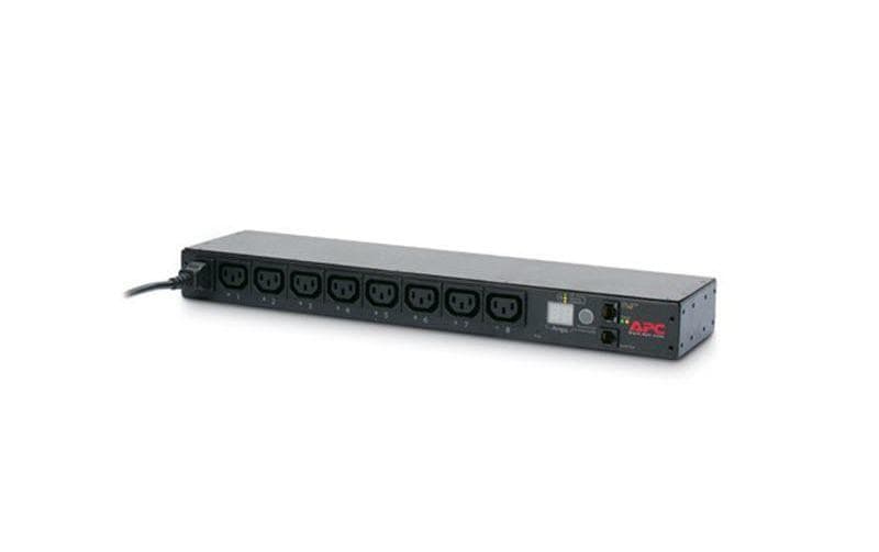APC Rack-PDU gemessen, geschaltet, 8× IEC C13, 10 A, Stecker IEC C14, 0U/1U, 2,3 kW
