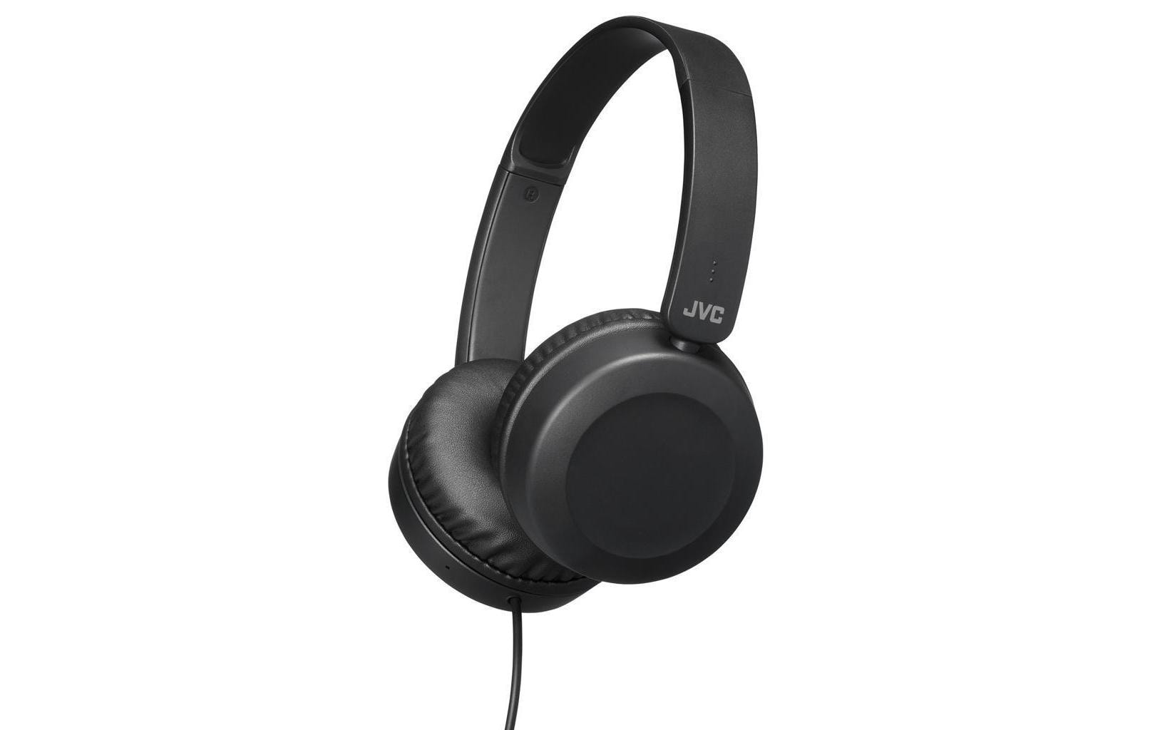 JVC HA-S31M On-Ear Kopfhörer – Stereo, Kabelgebunden, 3,5 mm Klinke, Schwarz
