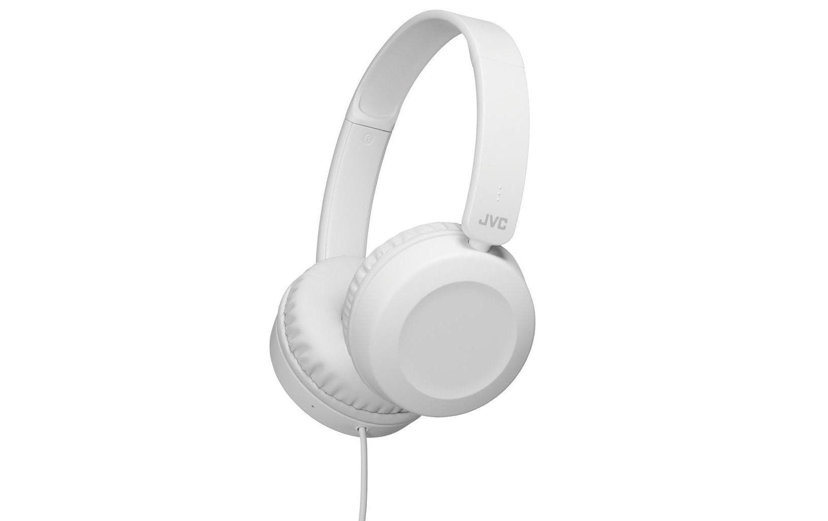 JVC HA-S31M On-Ear Kopfhörer – Stereo, Kabelgebunden, 3,5 mm Klinke, Weiss