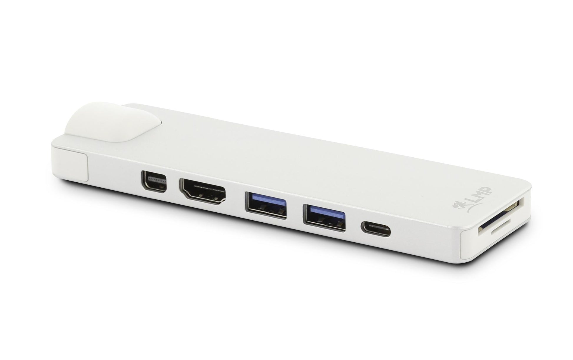 LMP 17278 Dockingstation – USB-C, 1× DP, 1× HDMI, 3× USB-A, GbE, SD/microSD, für MacBook Air/Pro (ausgewählte)