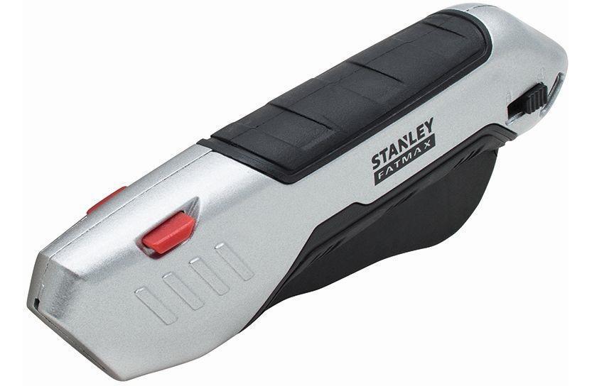 Stanley FatMax – Sicherheitsmesser, Metallgriff, einziehbare Klinge, Grau