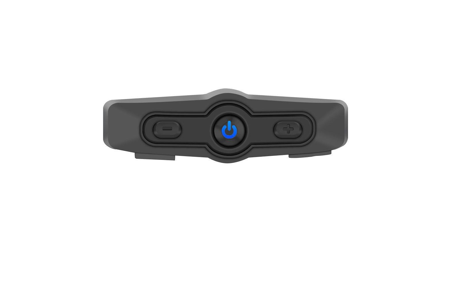 Albrecht BPA400 – Motorrad-Headset – Bluetooth 4.0, Rauschunterdrückendes Boom-Mikrofon – Schwarz – bis 8 h