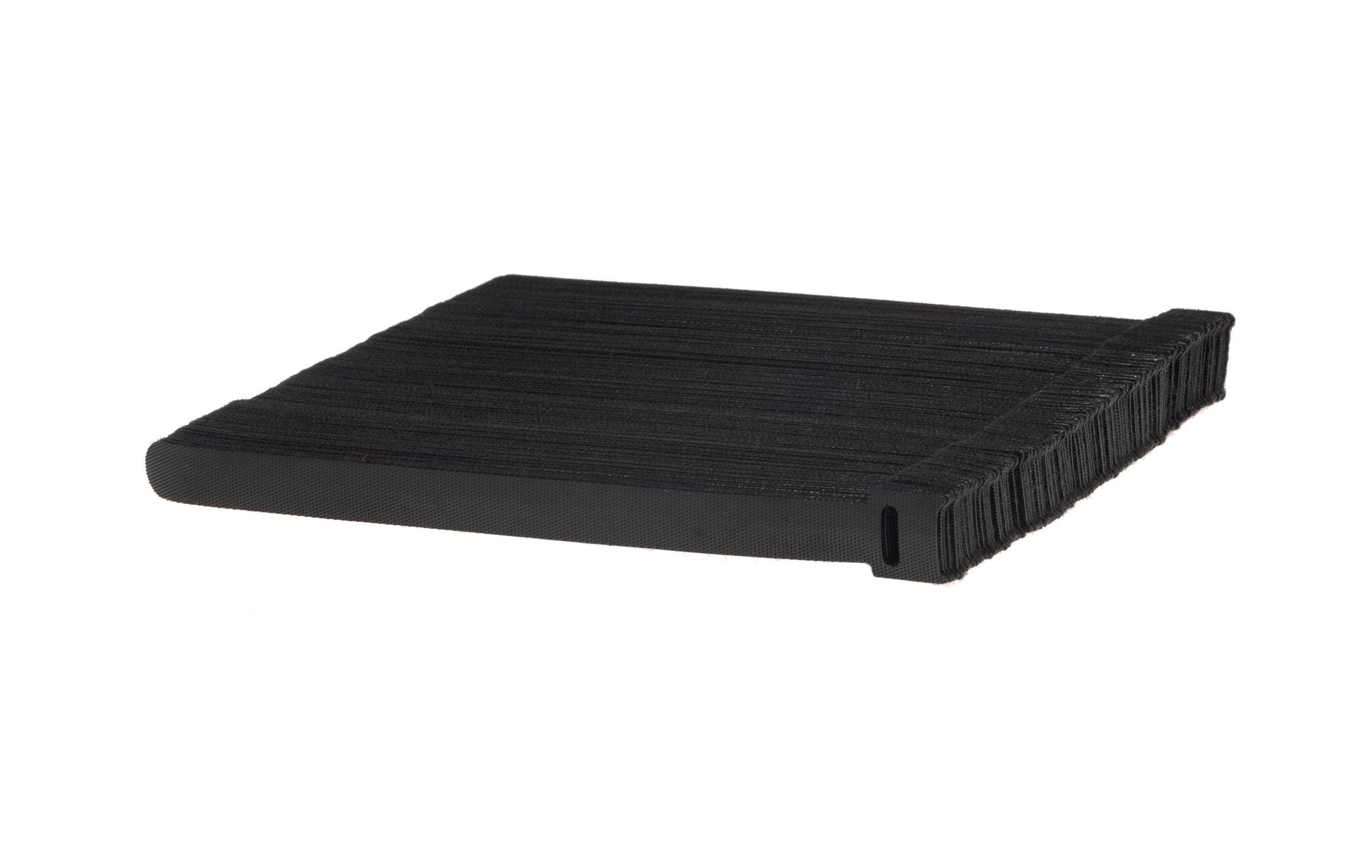 FASTECH Klettkabelbinder ETK-3-200-9999 – 13 mm × 0,20 m, Kunststoff, Schwarz, Wasserfest, 100er-Pack