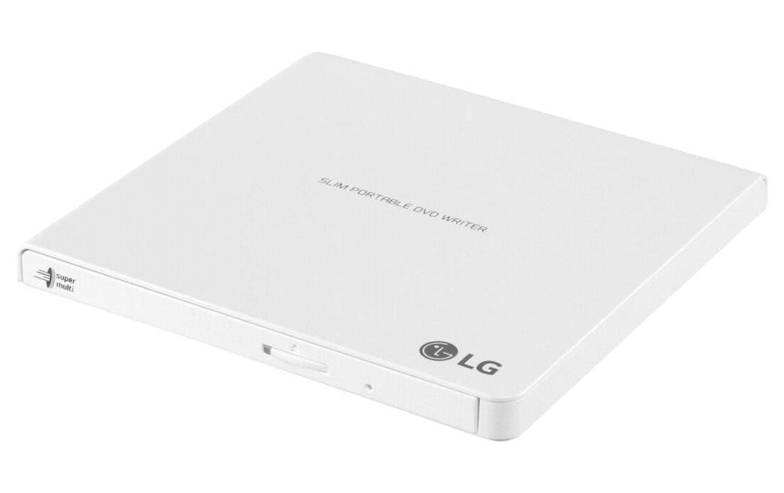 LG HLDS GP57EW40 DVD Super Multi – USB 2.0, M-Disc Support, für Windows 10, Windows 7, Windows 8 + weitere