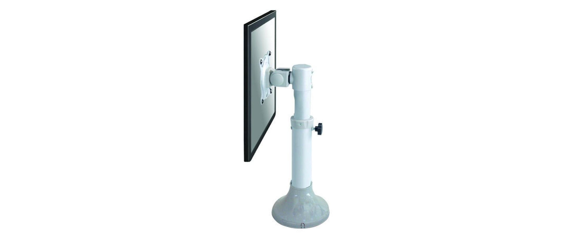 Neomounts FPMA D025SILVER – Monitorarm, Tischdurchführung, bis 30", VESA 75 × 75/100 × 100 mm, 12 kg