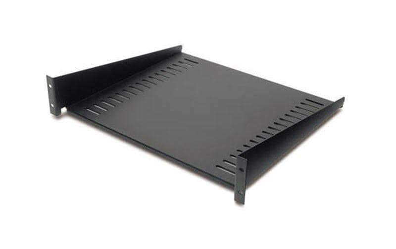 APC AR8105BLK – Regalboden – 19" Rack, 2U, 23 kg, 483 mm×406 mm×89 mm, Schwarz