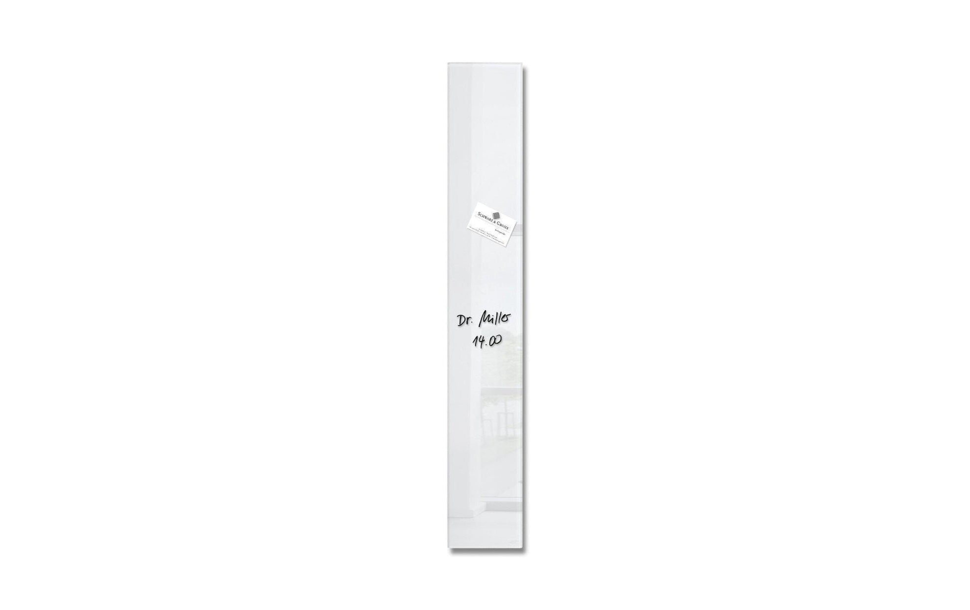 Sigel Whiteboard – 12 × 78 cm, Glas, magnetisch, Wandmontage