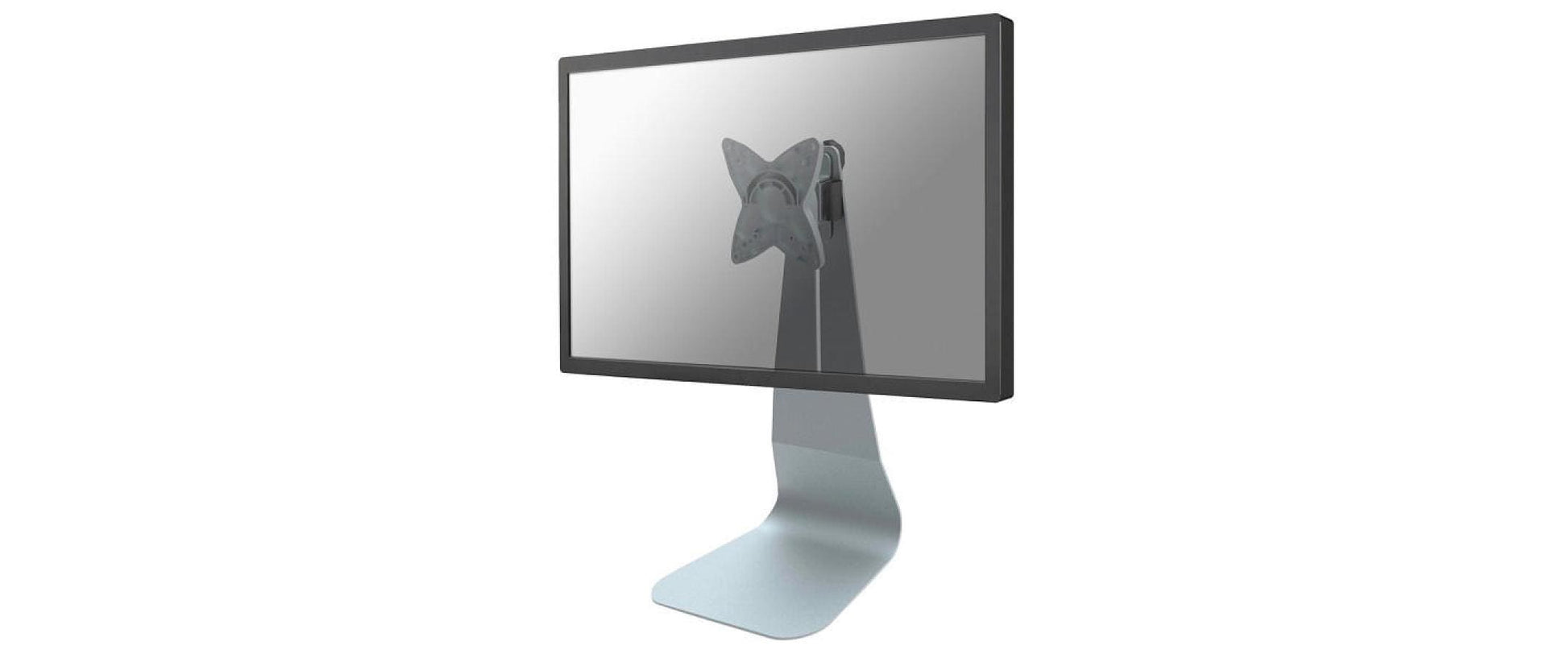 Neomounts FPMA D800 – Tischhalterung, bis 27", VESA 75 × 75/100 × 100 mm, 10 kg, höhenverstellbar, silber