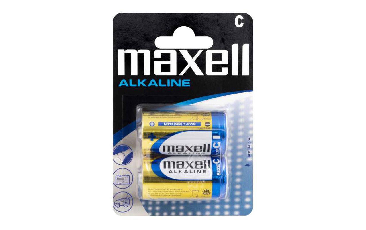 Maxell C Batterien – Alkaline, 1,5 V – 2 Stk.