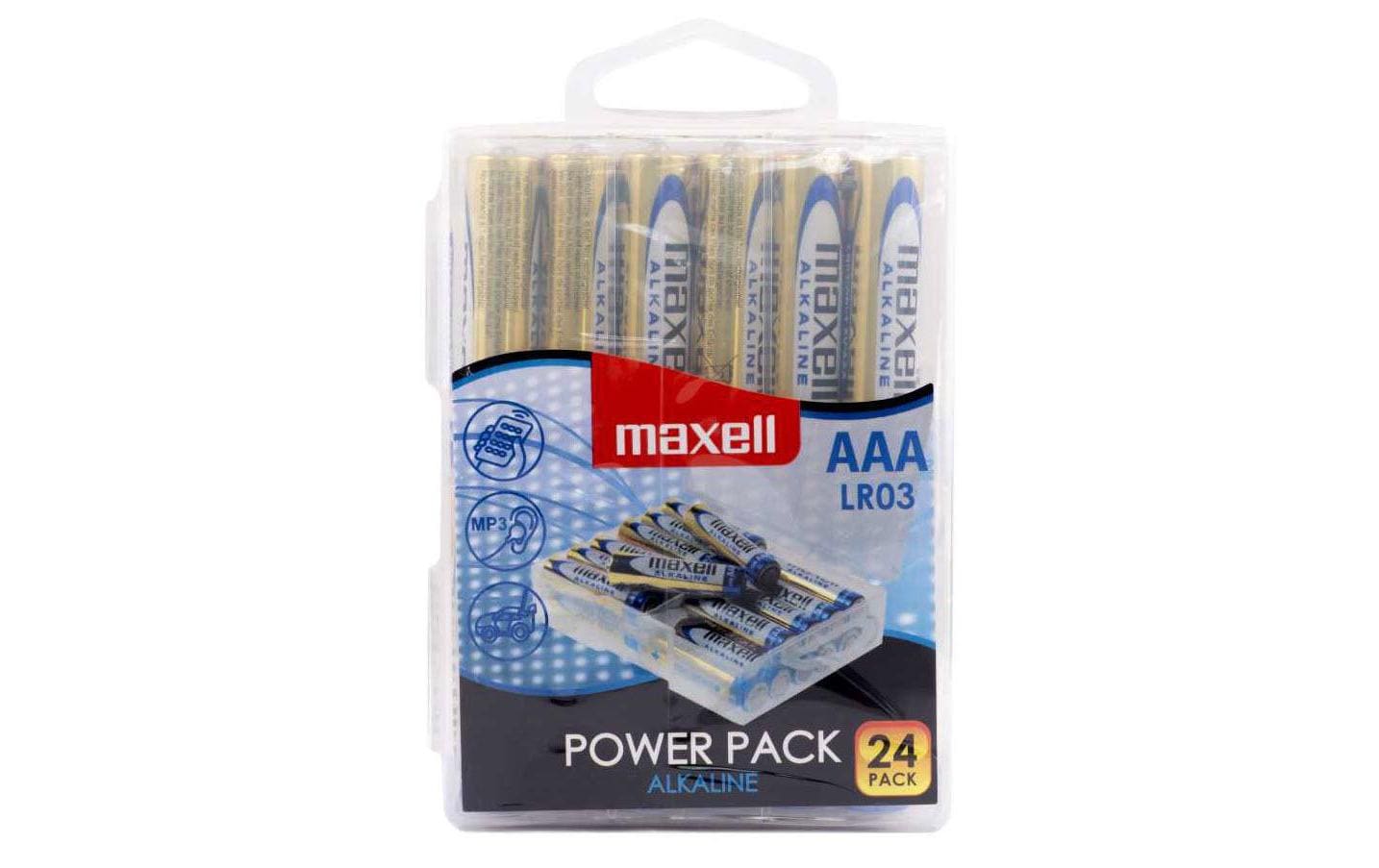 Maxell AAA Batterien, Alkaline, 1,5 V