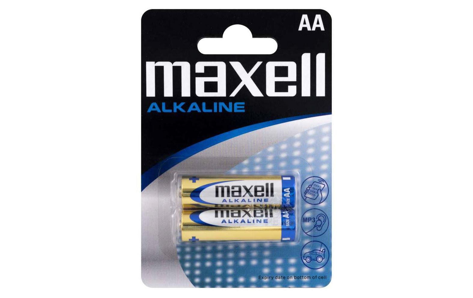 Maxell AA Batterien, Alkaline, 1,5 V