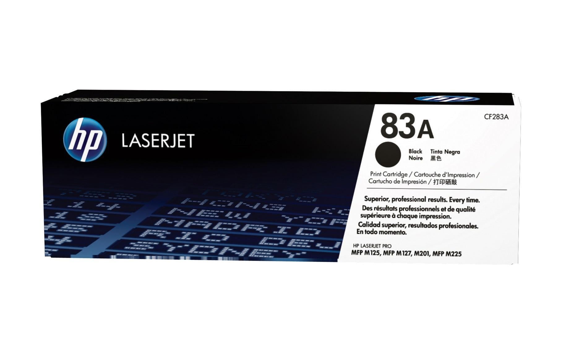 HP Toner 83A – schwarz, 1500 Seiten