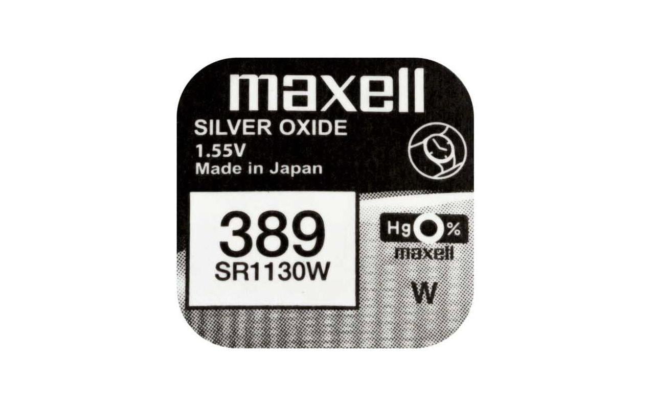 Maxell Knopfzelle SR1130W, Silberoxid, 1,55 V – 10 Stk.