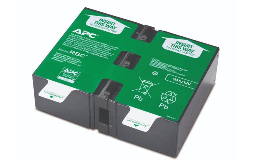 APC UPS-Batteriemodul RBC124 – Blei (VRLA), 24 V – 1 Stk.