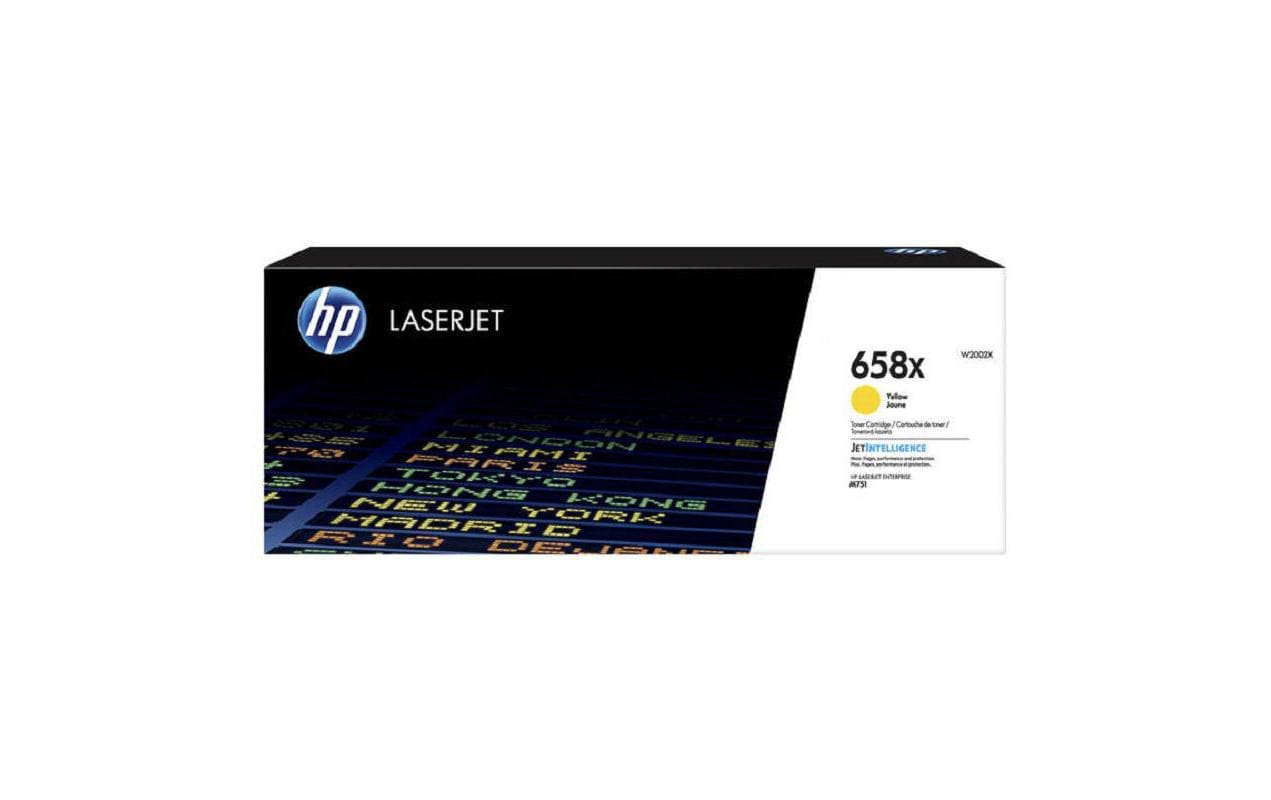 HP Toner 658X – gelb, 28000 Seiten