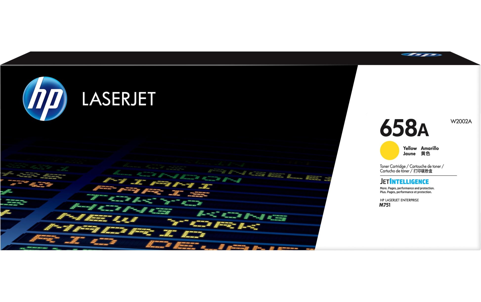 HP Toner 658A – Gelb, 6000 Seiten