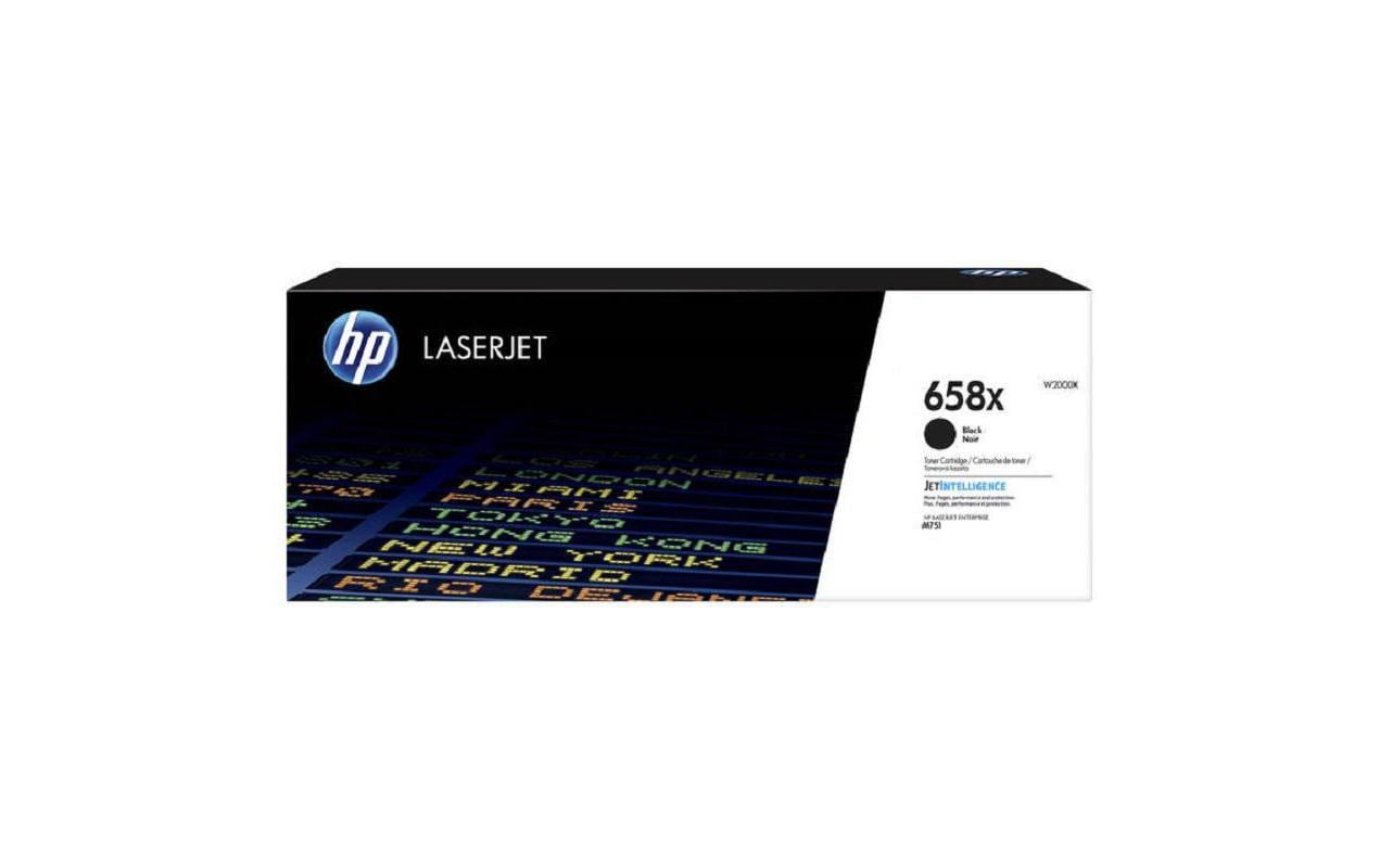 HP Toner 658X – schwarz, 33000 Seiten