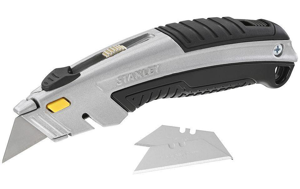 Stanley Cutter 0-10-788 – 19 mm, Klingenarretierung, Zink, inkl. 3 Klingen