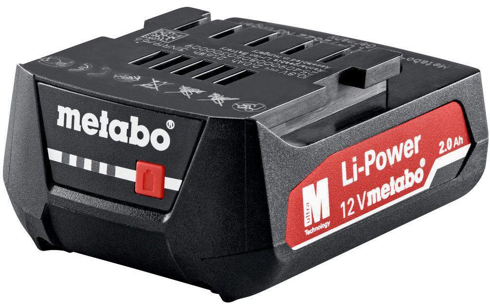 Metabo Ersatzakku, Li-Ion, 2000 mAh, 12 V