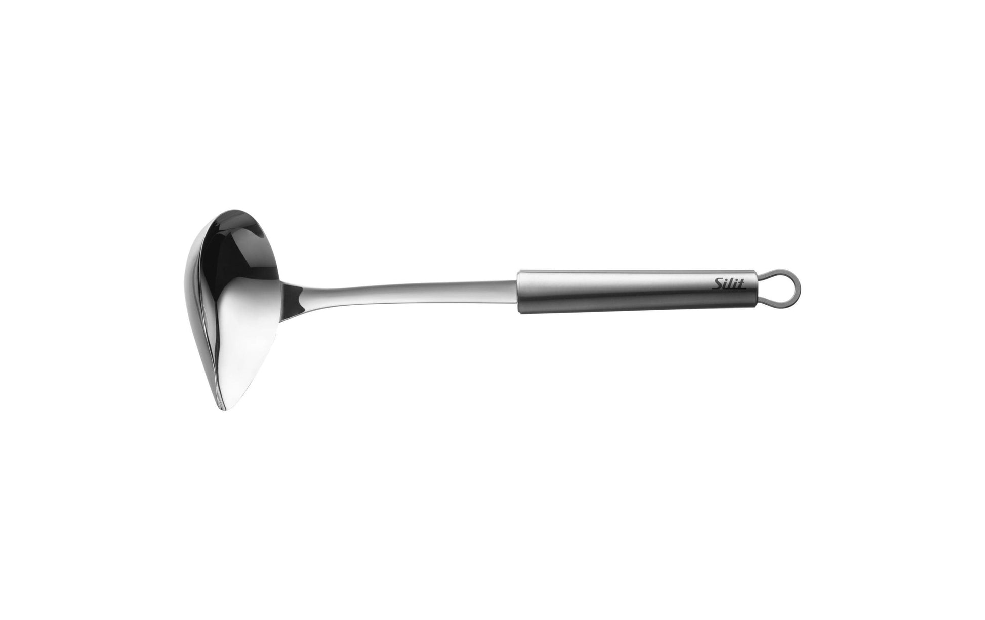 Silit Saucenlöffel Classic Line – Öse zum Aufhängen, spülmaschinenfest – Edelstahl – Silber – 28 cm