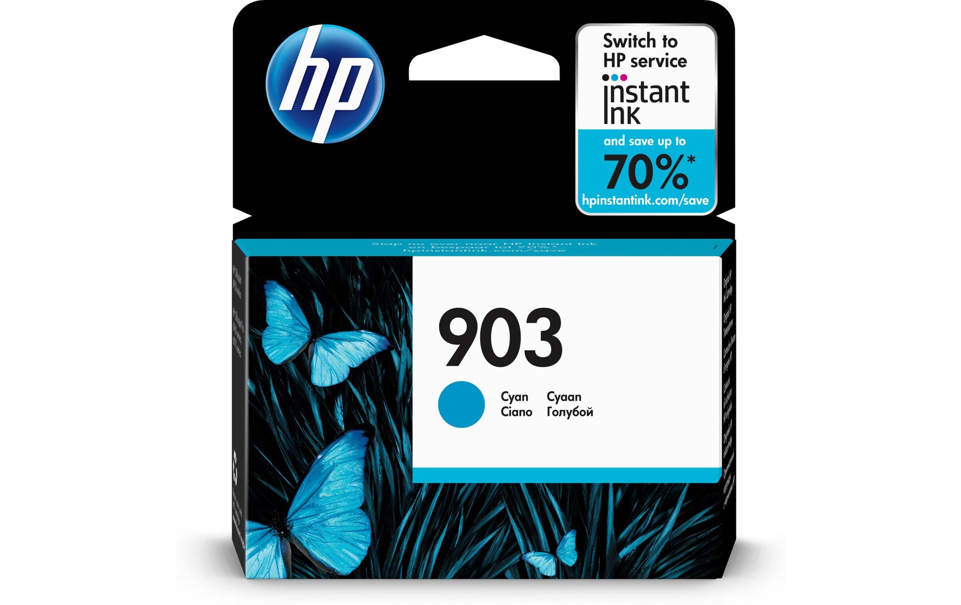 HP Tintenpatrone 903, cyan – für Inkjetdrucker/Multifunktionsgeräte