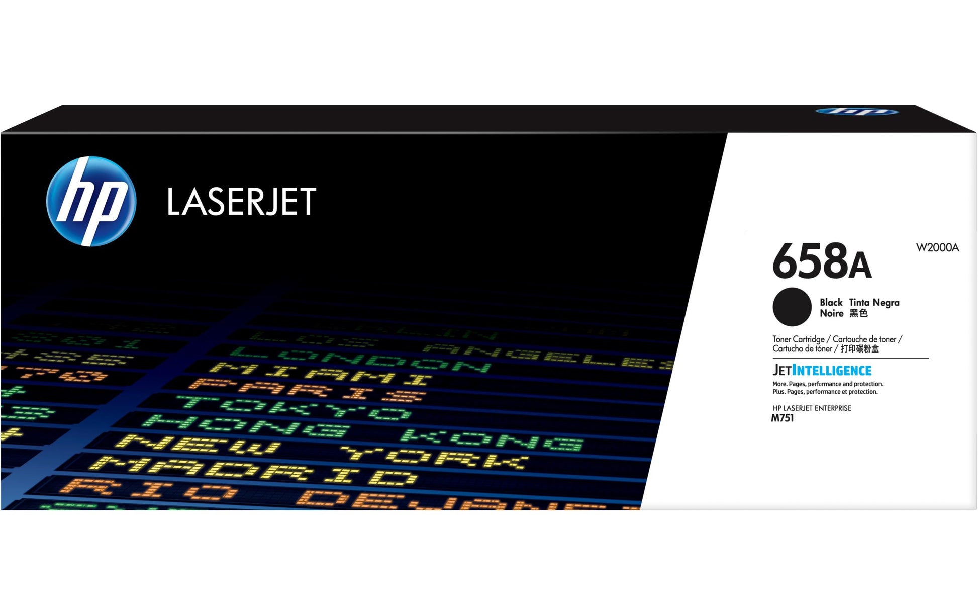HP Toner 658A – schwarz, 7000 Seiten