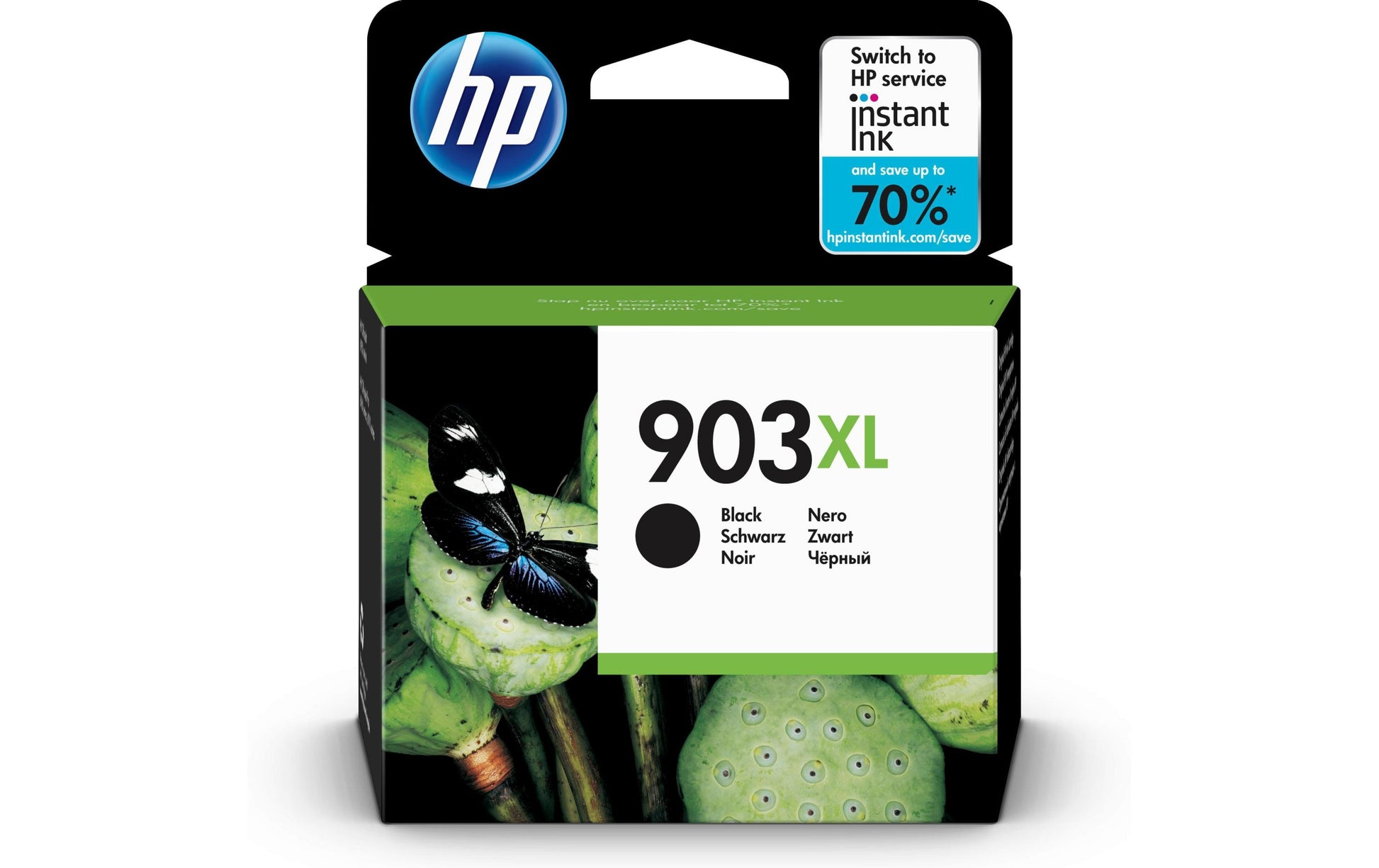 HP Tintenpatrone 903XL, Schwarz, XL – für Tintenstrahldrucker und Multifunktionsgeräte
