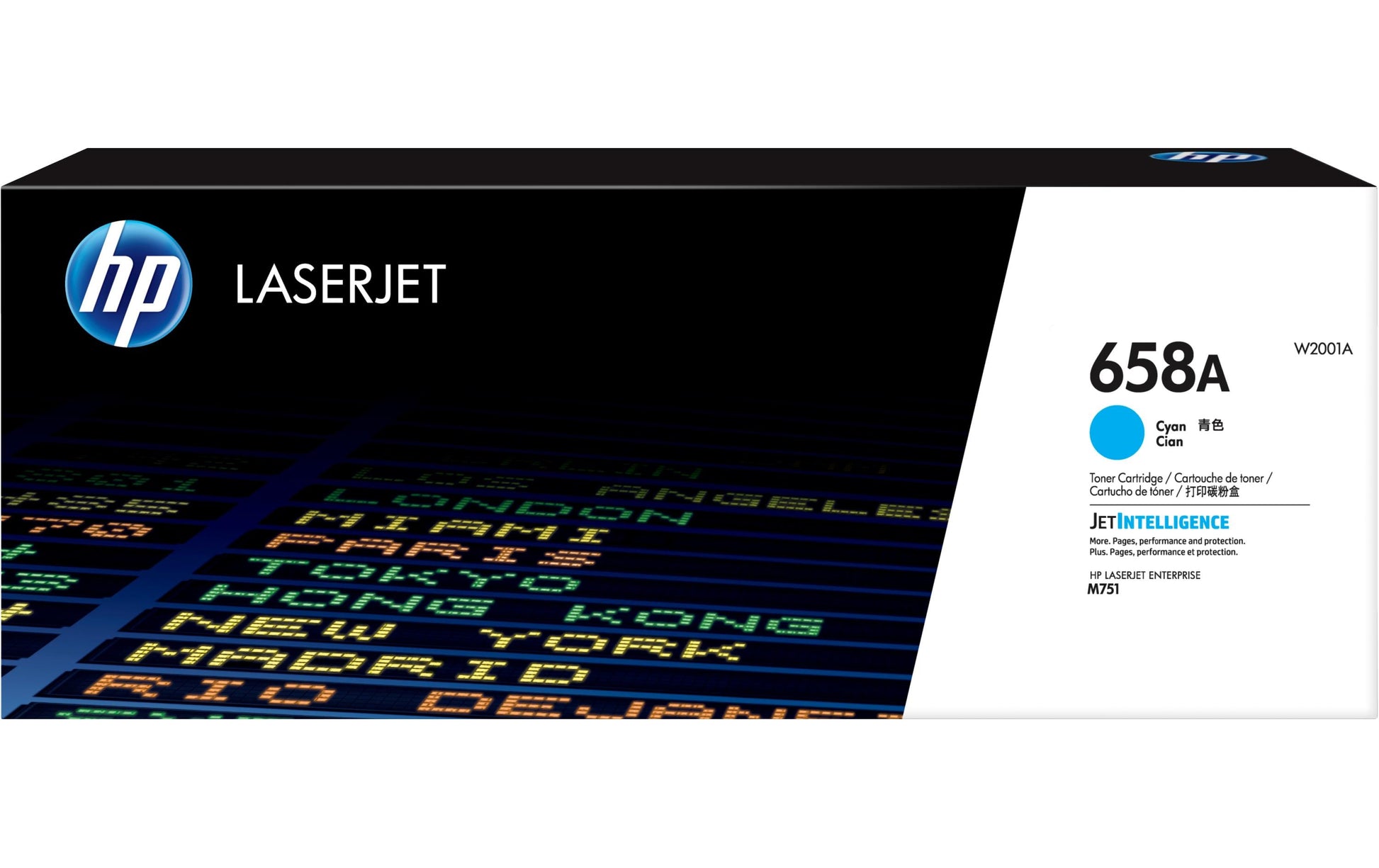 HP Toner 658A – cyan, 6000 Seiten