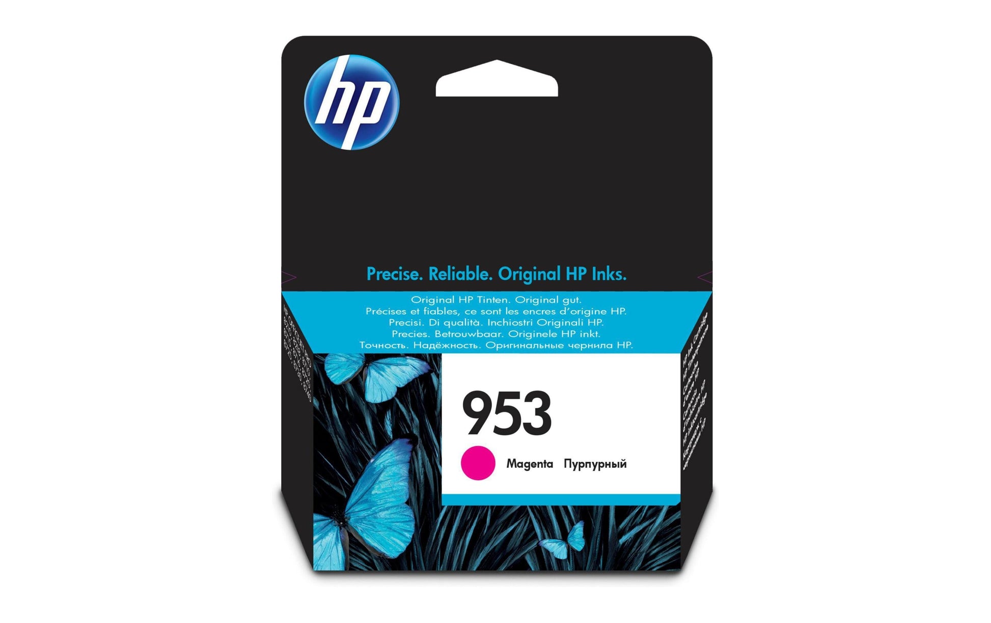 HP Tintenpatrone 953, Magenta – für Tintenstrahldrucker und Multifunktionsgeräte