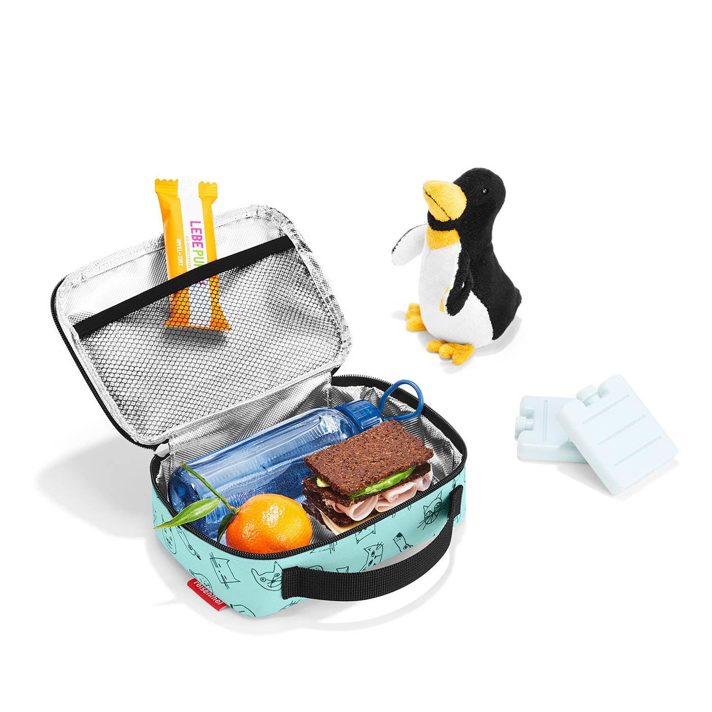 Reisenthel Thermo-Lunchbehälter Thermocase Kids – 1,5 l – isoliert, auslaufsicher – Mint – 20 × 14 × 6,5 cm