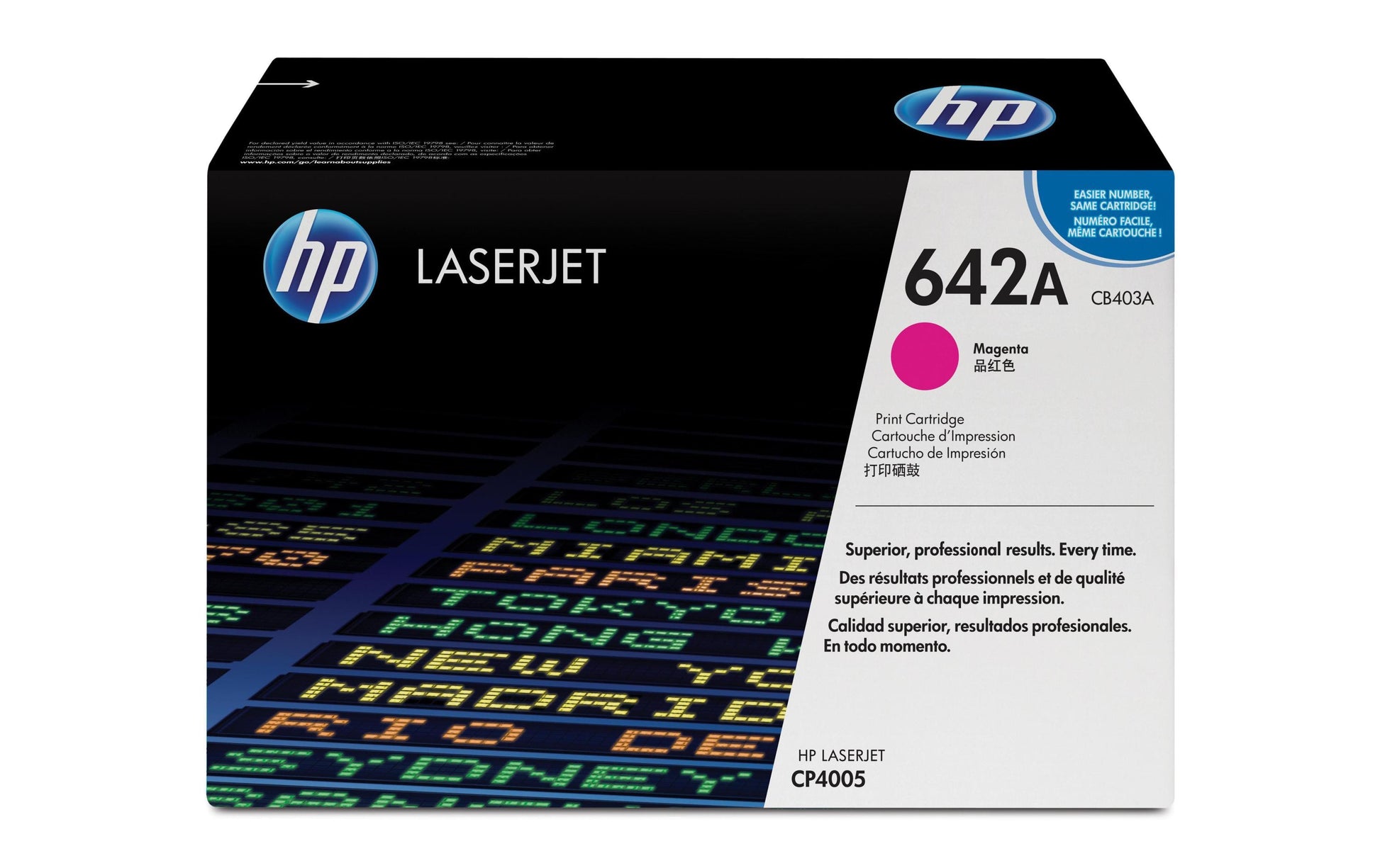 HP Toner CB403A – Magenta, 7500 Seiten – für HP LaserJet CP4005