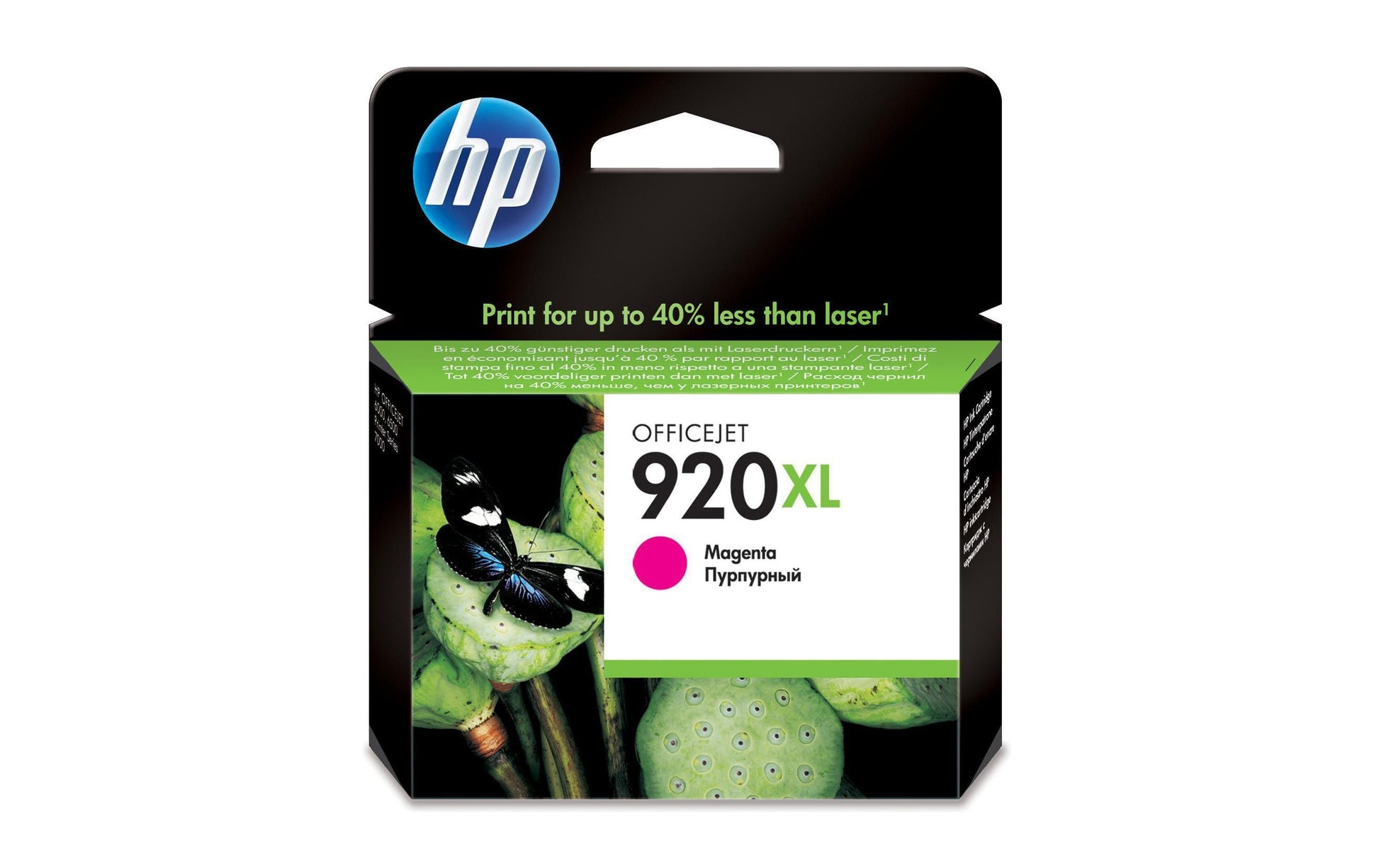 HP Tintenpatrone 920XL (CD973AE), Magenta, XL, 930 Seiten, Original – für Officejet 6500 W