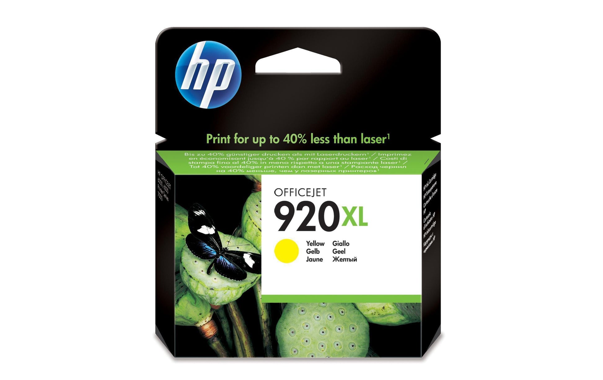 HP 920XL Gelbe Tintenpatrone (Original) – 700 Seiten – für OfficeJet 7500A – CD974AE