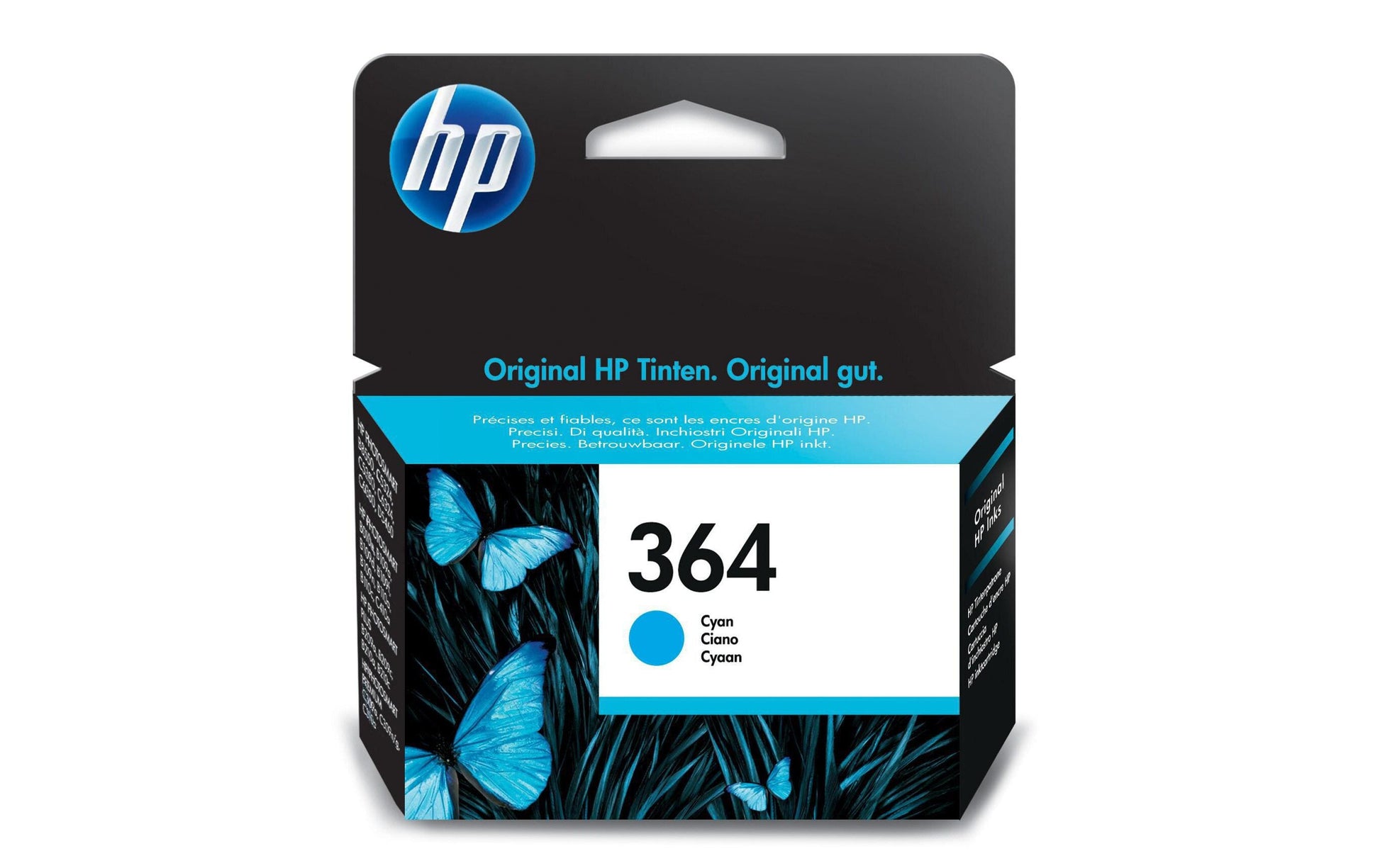 HP Tintenpatrone 364, cyan – für verschiedene Druckermodelle