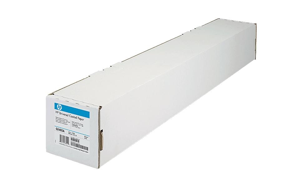 HP Mattes Plotterpapier – 36" × 45,7 m, 90 g/m², Weiss – für HP T1300e, T1500e, T2500 und andere