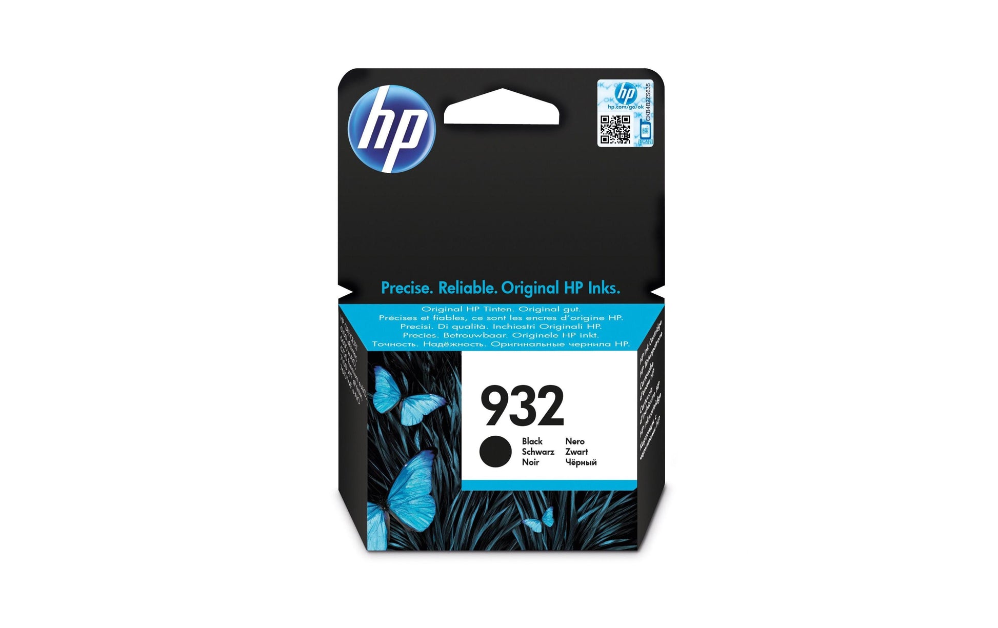 HP Tintenpatrone 932, Schwarz