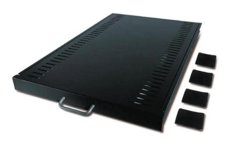 APC AR8123BLK – Regalboden – 19" Rack, 1U, 445×721×44 mm, Schwarz