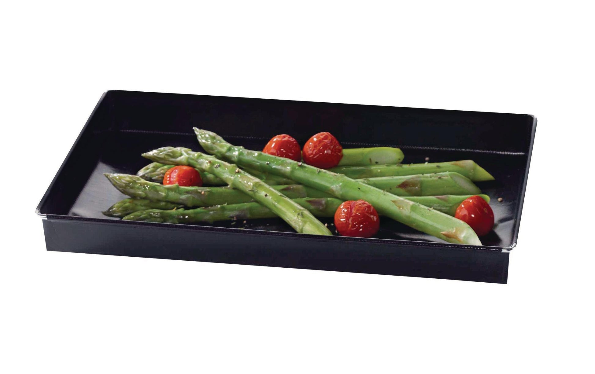 Durandal Grillschale – 3 L, 28 × 35 × 4 cm, Kunststoff, Schwarz, spülmaschinenfest, hitzebeständig