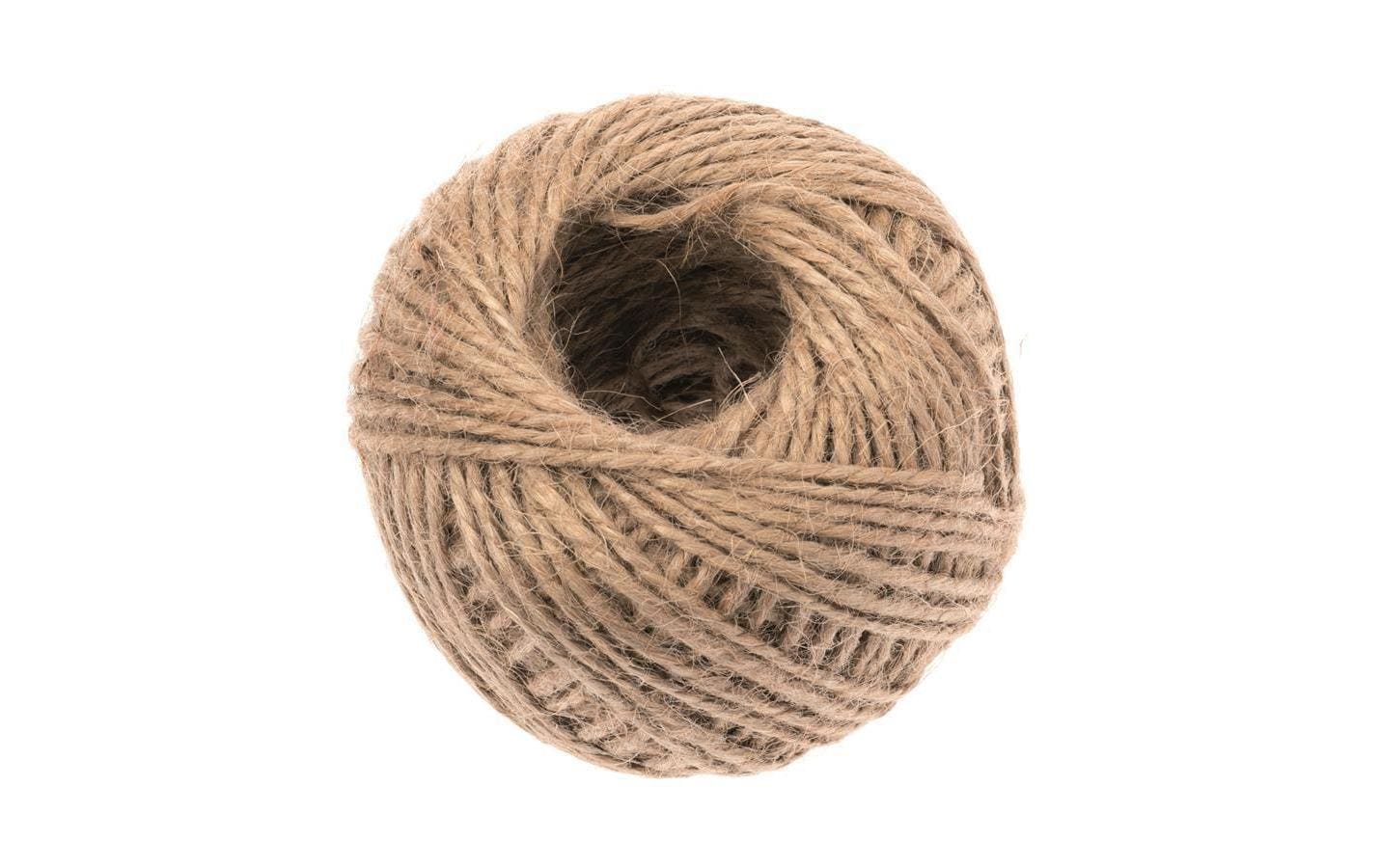 GLOREX Jutekordel, hellbeige 50 m