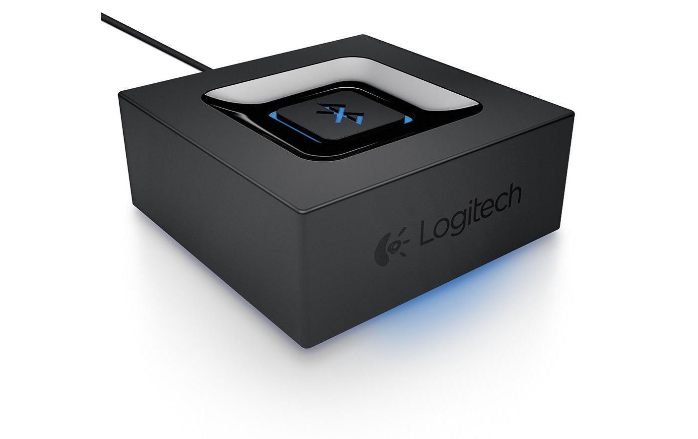 Logitech Bluetooth Audio Empfänger – Audio Adapter, 3,5 mm, Bluetooth 3.0, Schwarz