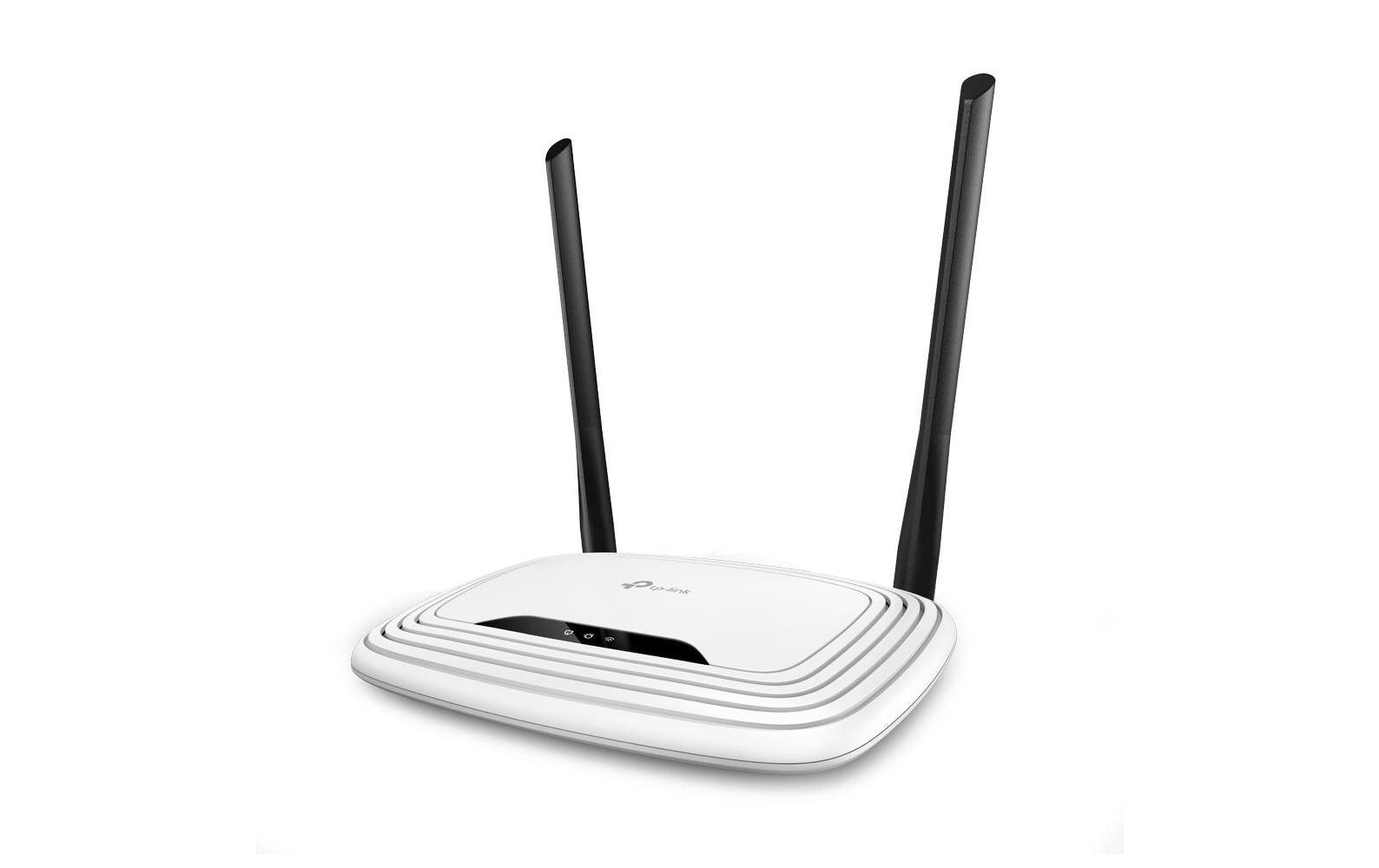 TP-Link – Wi-Fi 4 Router, 2,4 GHz, 300 Mbit/s, 4× Fast Ethernet, Weiss
