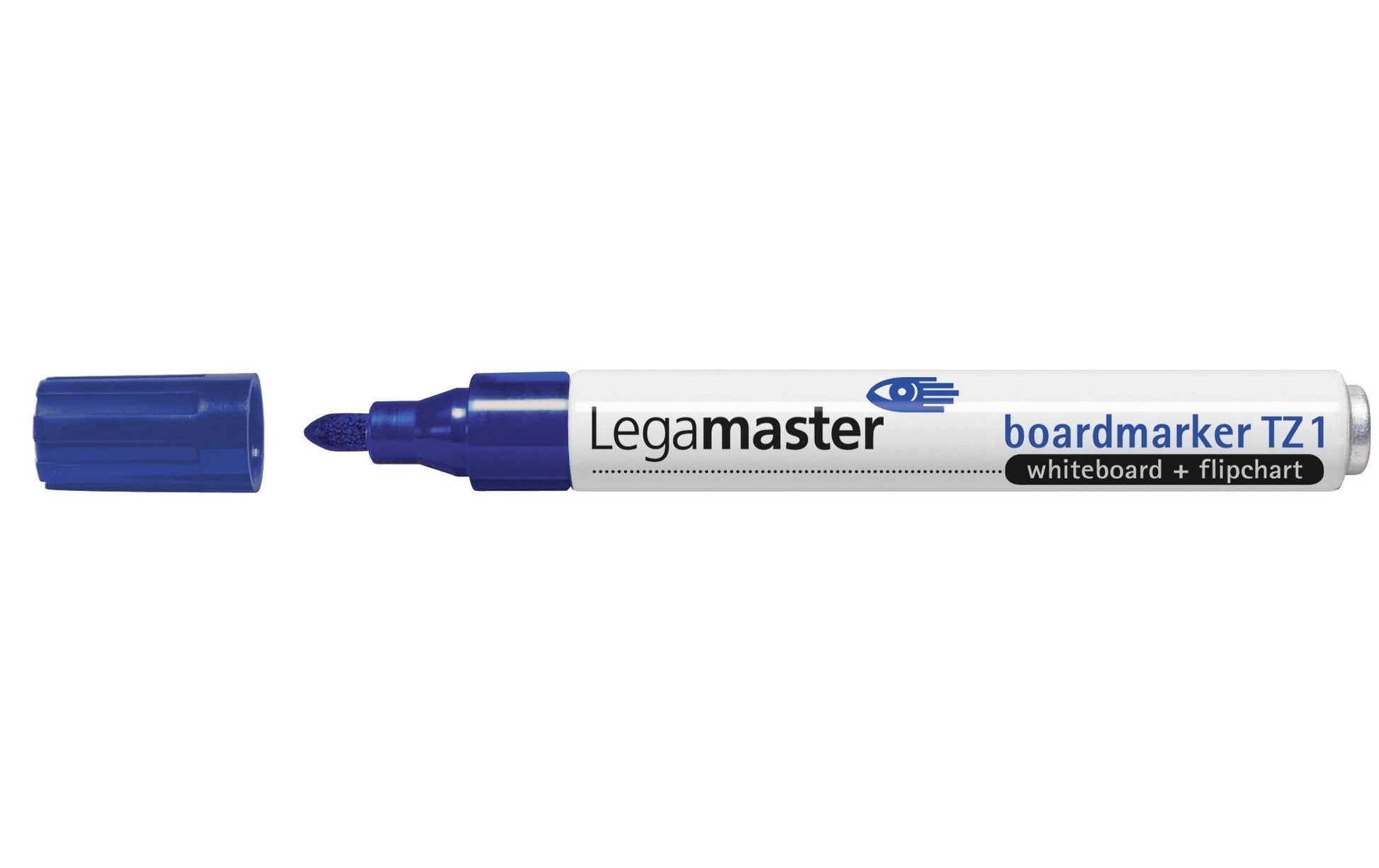 Legamaster Board-Marker TZ 1 – Rundspitze 1,5-3 mm – Blau – trocken abwischbar