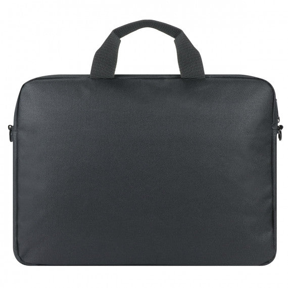 Mobilis Notebook-Tasche 16" – Abnehmbarer Schultergurt, Fronttasche – Schwarz